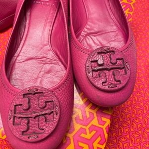 Tory Burch Reva Magenta - worn once